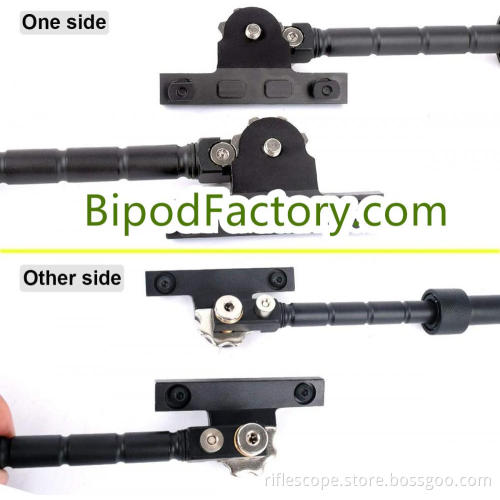 Tactical Atlas V8 Style 6.5-9 Inches Side Mounted Rifle Bipod for M-LOK Rail